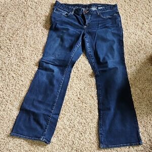 Eddie Bauer Navy Flare Jeans